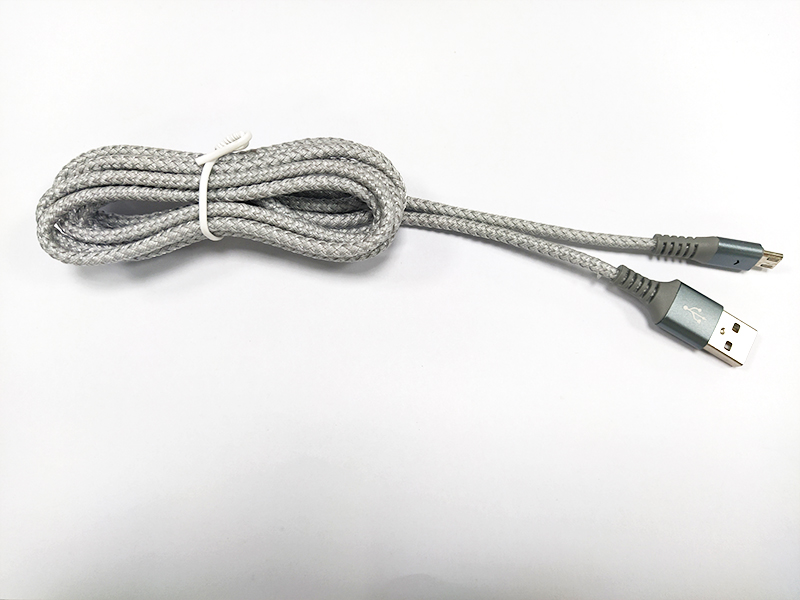 麻繩編織microUSB數(shù)據(jù)線，Type-A/micro數(shù)據(jù)線